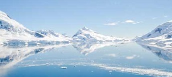 Antarctica frozen landscape