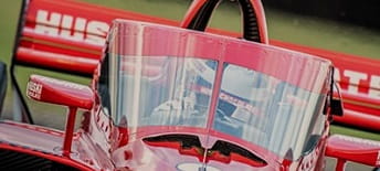Marcus Ericsson in race car