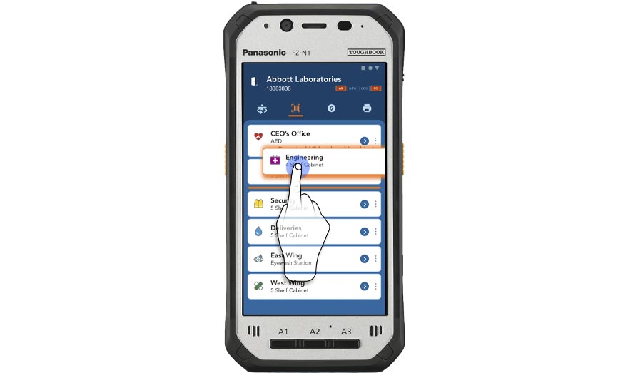 application image de sécurité